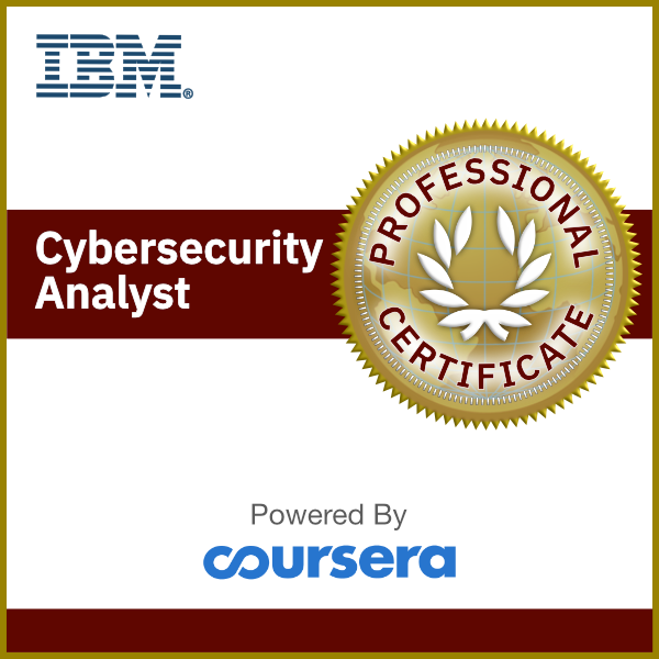 Cybersecurity Analyst Professional Certificate